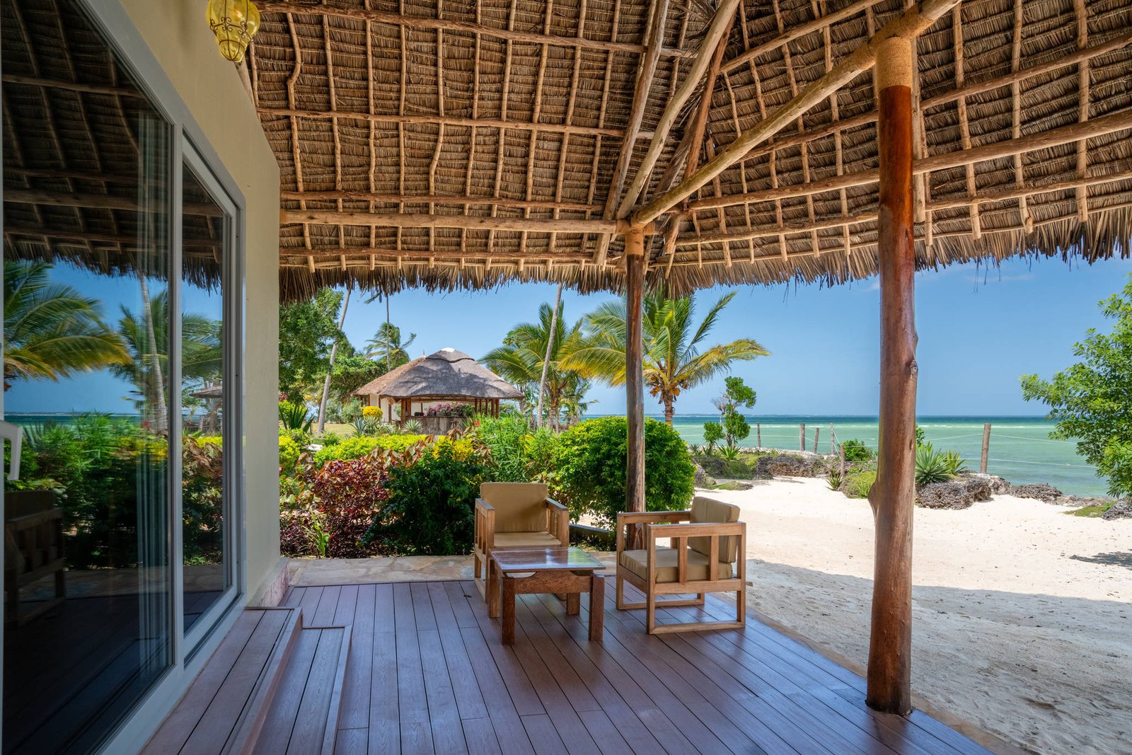 Beach Villa Sea View with private terrace and direct beach access